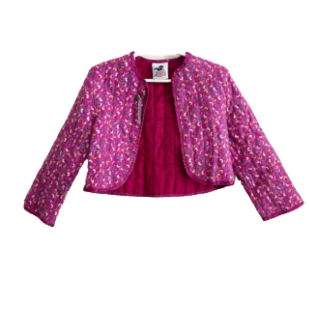 Quilted Floral Jacket